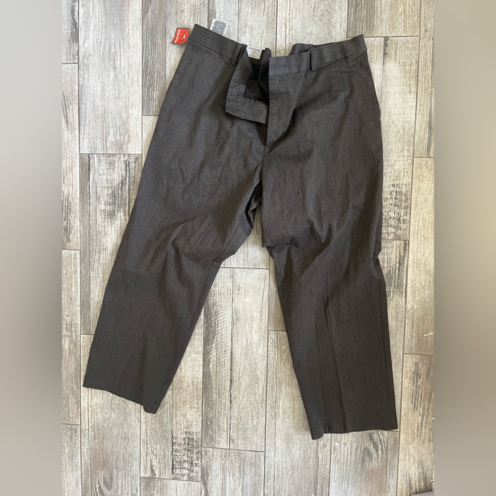 3 Dockers Men's Chinos in Burgundy, Charcoal, and Dark Gray - Picture 3 of 8